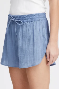 ICHI accessories IAFOXA Shorts DellaRobbiaBlue Hot