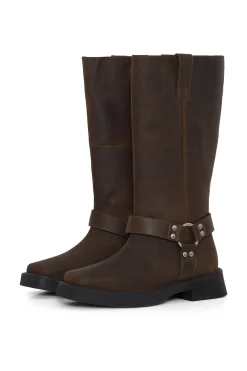 ICHI accessories IATITA Boots WashedBrown Discount