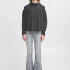 Ichi IHARCHER Denim blouse Washedblack Clearance