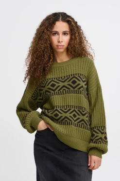 Ichi IHBARISA Pullover Mayfly Discount